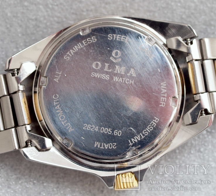 Часы Olma Diver, механика ETA, винтаж, Swiss Made, фото №11