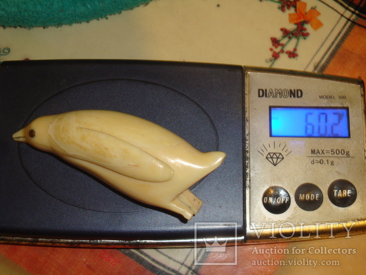 Пингвин из кости 60,2 грамма, фото №12