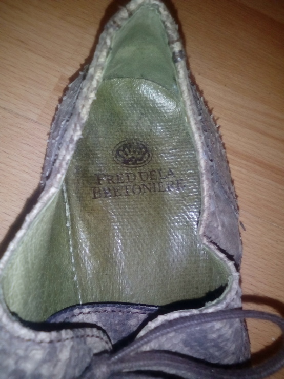 Фірмові туфлі Fred Dela Bretoniere 38 р, фото №5