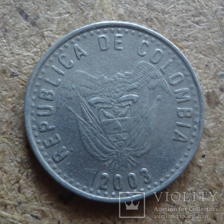 50 песос 2003  Колумбия    (П.10.2)~, фото №3