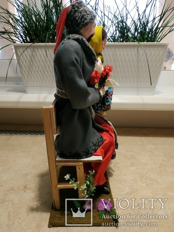 Интерьерно - коллекционная кукла ручной работы, фото №5