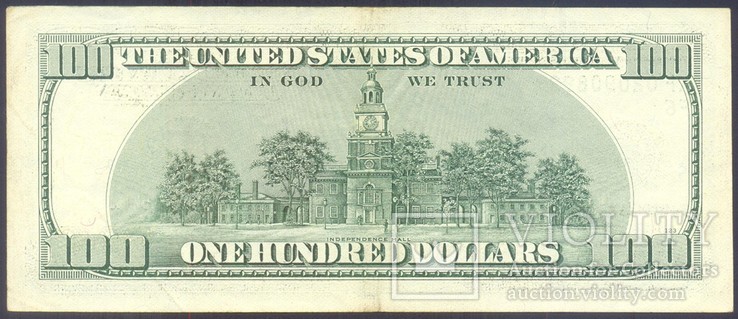 США - 100 $ долларов 2006 A - Atlanta (F6) ☆ Замещение ☆, фото №4