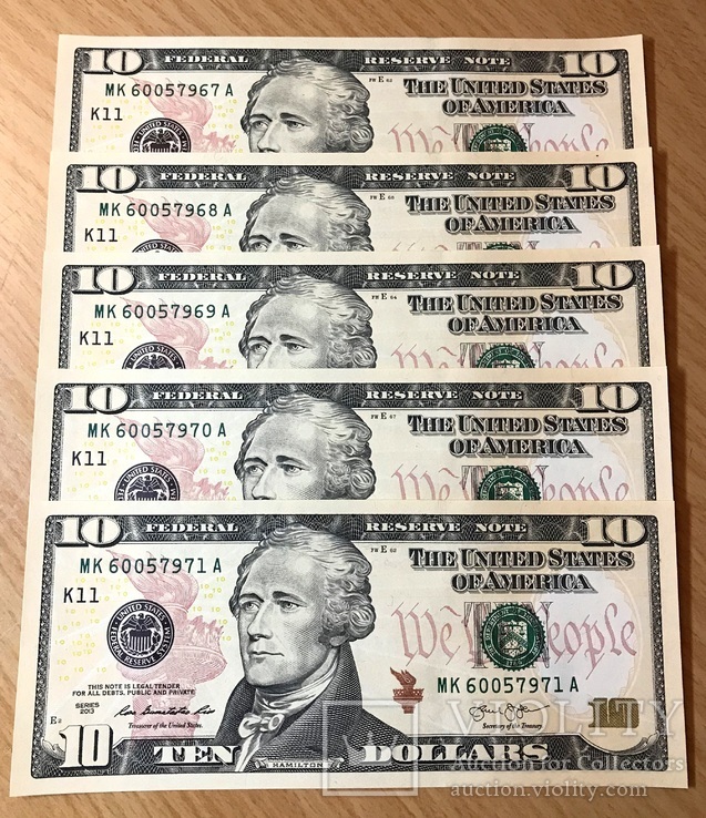 США - 10 $ долларов 2013 - Dallas (K11) - UNC, Пресс, фото №5