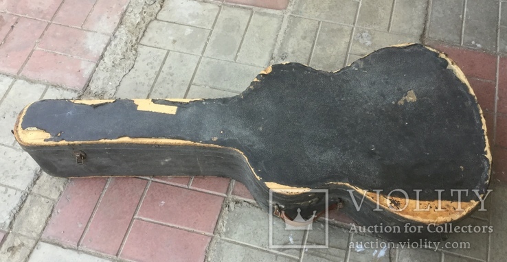 Кофр для старинной гитары под восстановление ., фото №11