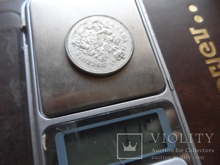 50 центов 1962  Канада  серебро   (U.4.5)~, фото №4