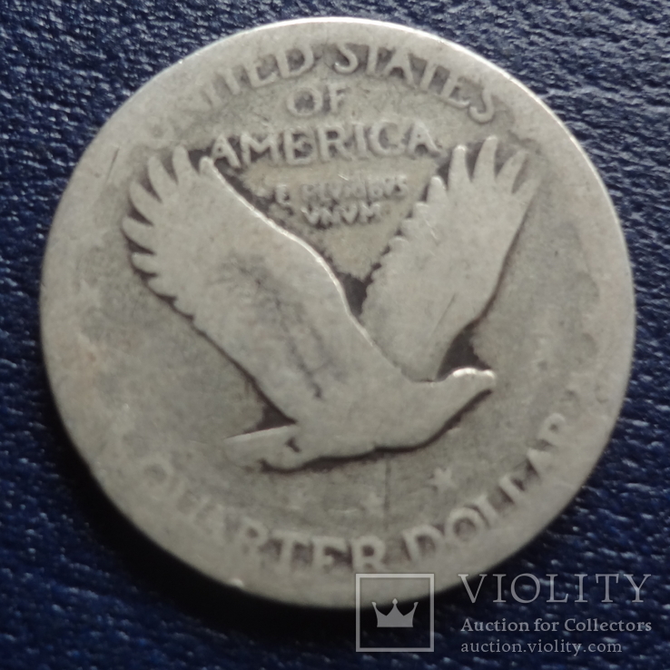 25 центов  США серебро     (U.5.6)~, фото №2