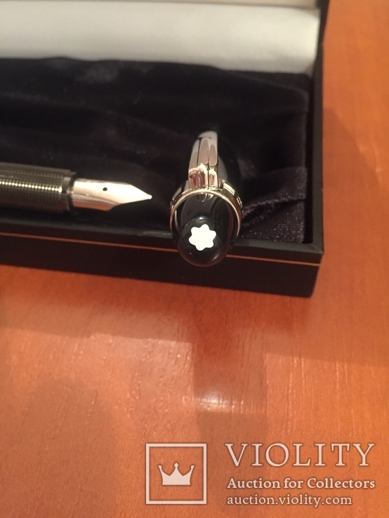 Ручка перьевая MontBlanc StarWalker Platinum-Plated Resin 8482 M, фото №10