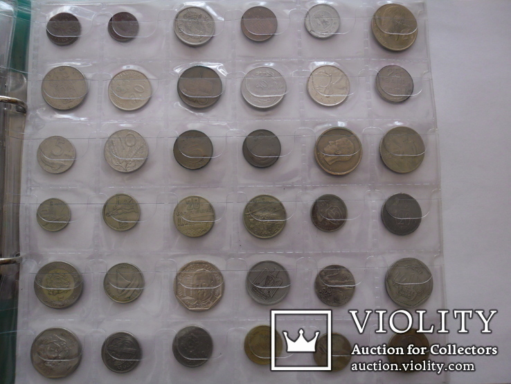 Колекція монет 240 штук в альбомі, фото №8