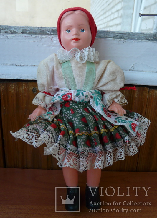 Лялька, кукла в национальной одежде.Чехия 18,5см, фото №8