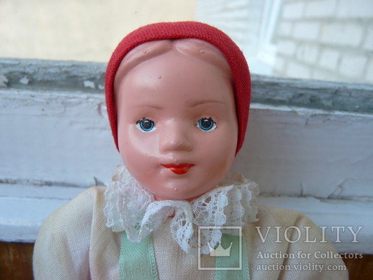 Лялька, кукла в национальной одежде.Чехия 18,5см, фото №9