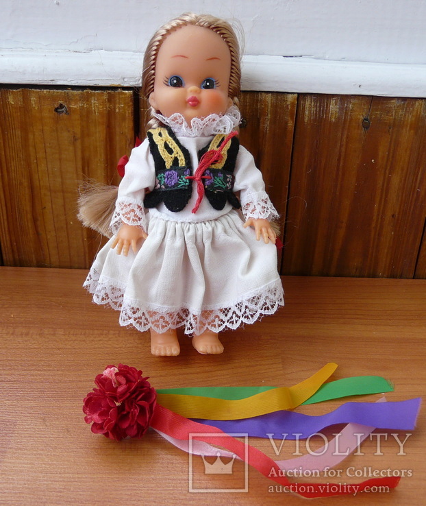 Лялька, кукла в національному 15см, фото №2