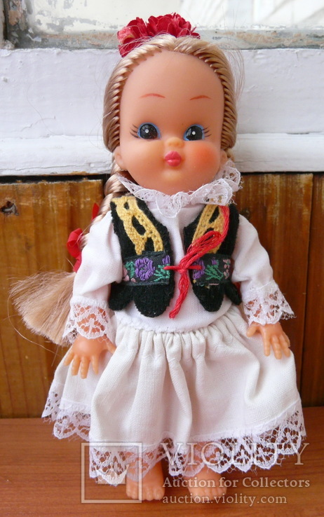 Лялька, кукла в національному 15см, фото №6