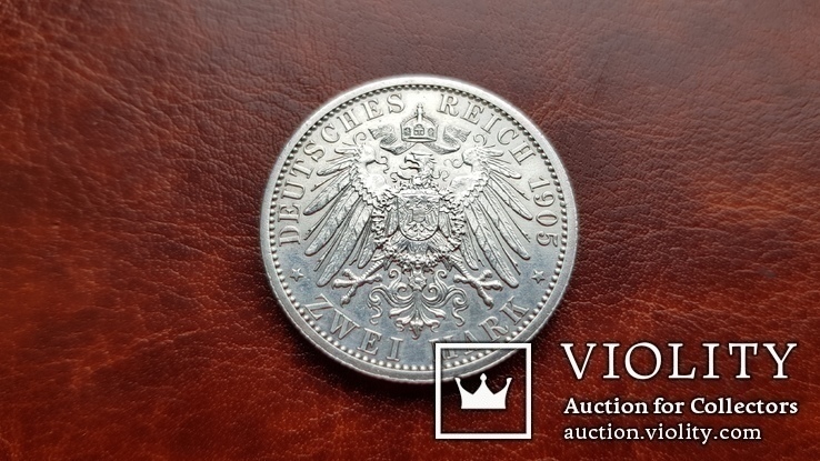 2 марки 1905 г. Шварцбург-Зондерхаузен, фото №10