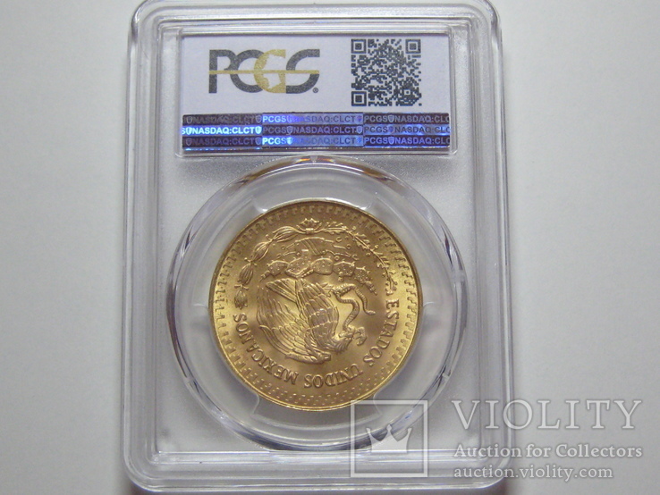 Мексика либертад 1981 г. PCGS MS67, фото №4