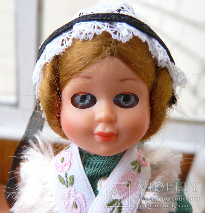 Лялька кукла в національному 13,2см, фото №6
