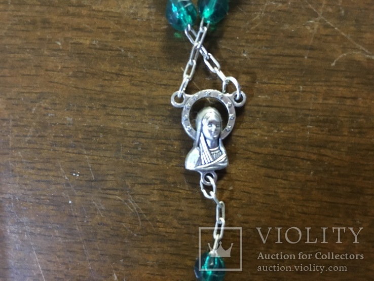 Крестик на цепочке My Rosary Italy в коробке, фото №4
