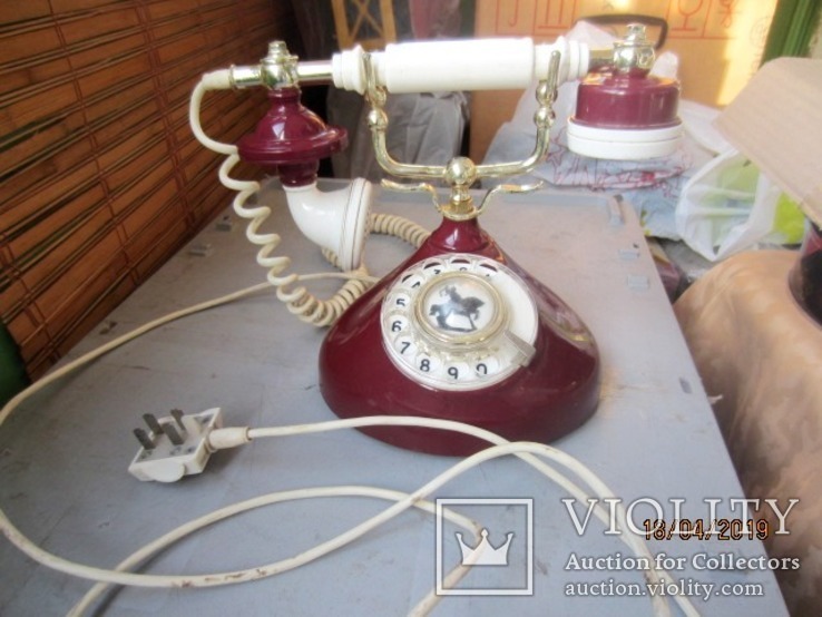 Телефон УФА 301 1989 г.в. в дореволюционном стиле, фото №3