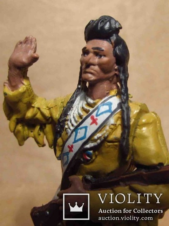 Коллекционная оловянная фигурка Chief Joseph