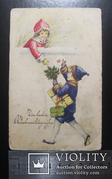 Почтовая открытка с текстом, Берлин, 1941г., фото №2