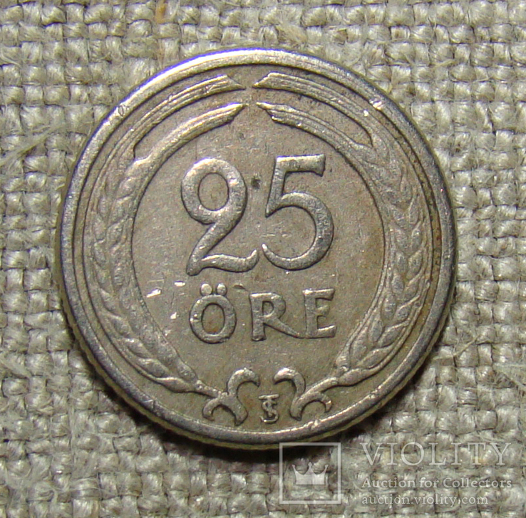 25 эре 1946 Швеция, фото №2