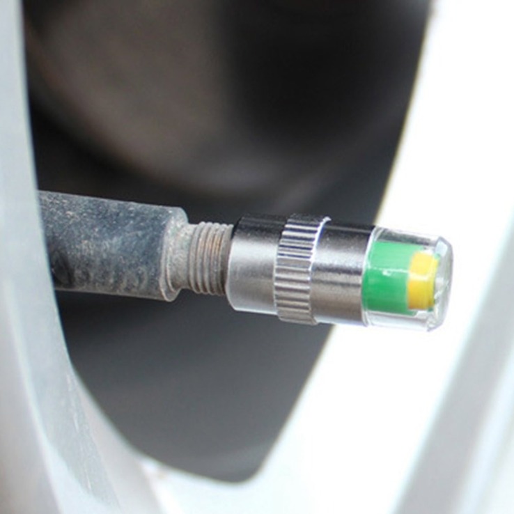 Колпачки на ниппель с индикатором давления в шинах 2.4 bar
