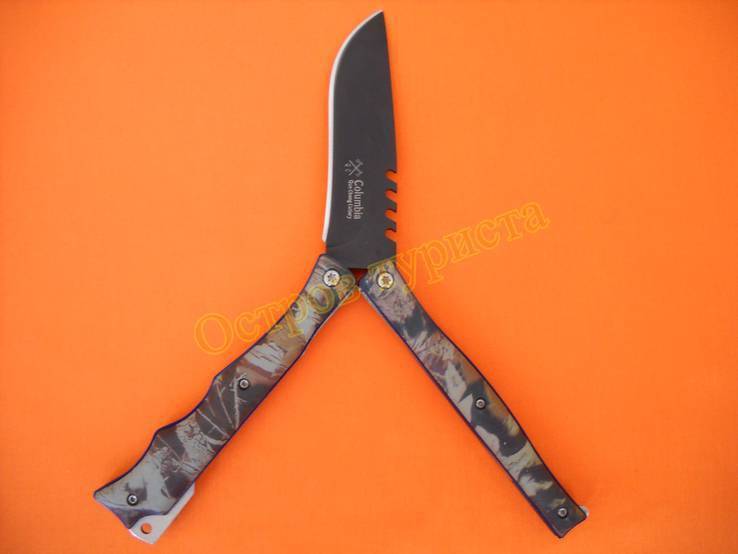 Нож балисонг Toteм ОТ503 с чехлом, фото №3