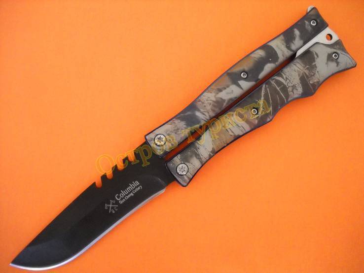 Нож балисонг Toteм ОТ503 с чехлом, фото №2
