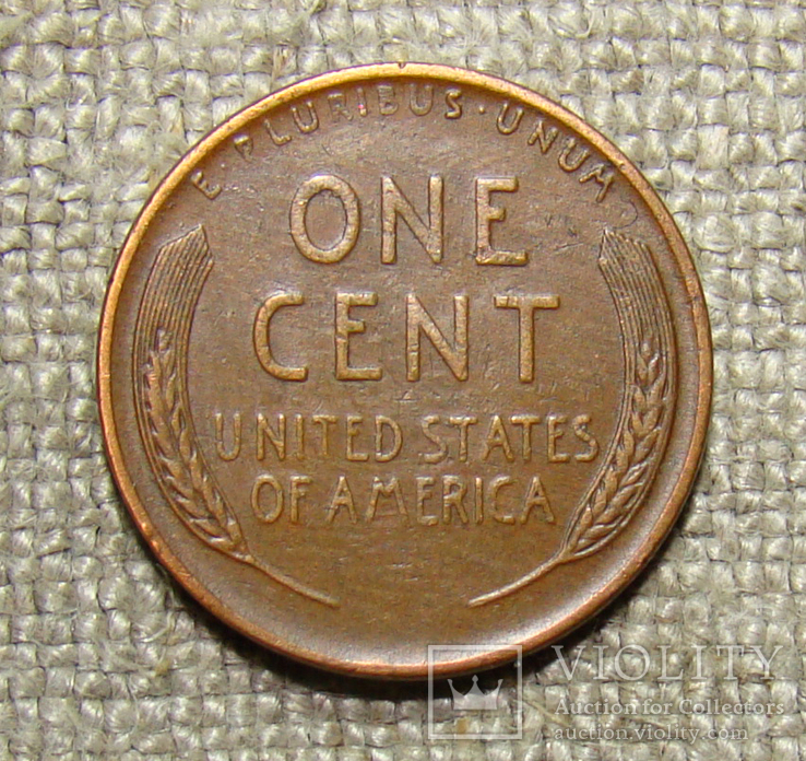 1 цент 1942 США, фото №2