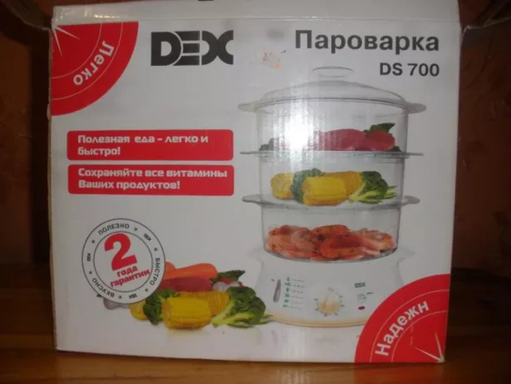 Пароварка DEX DS 700, фото №4
