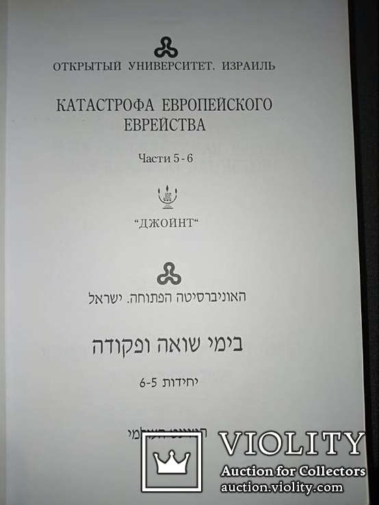 Катастрофа европейского еврейства в 3 томах, фото №7
