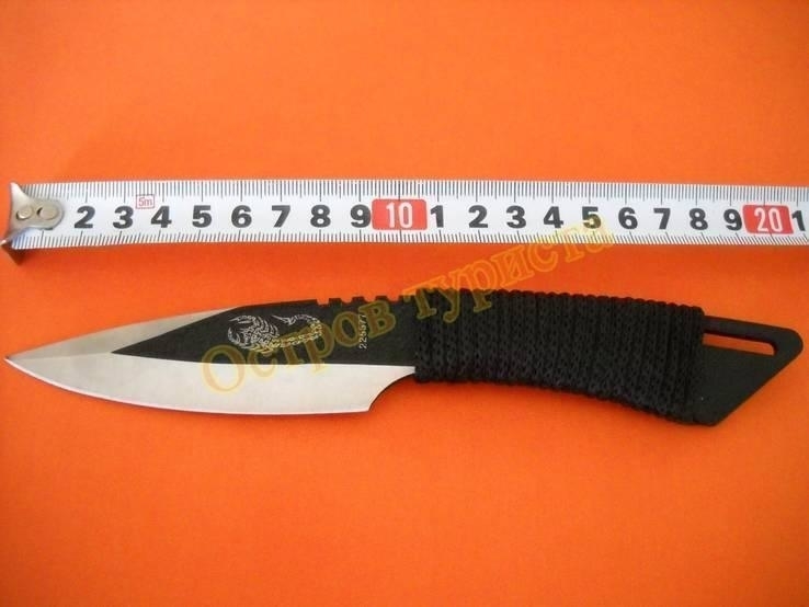 Нож метательный Scorpion 203 с ножнами, фото №4