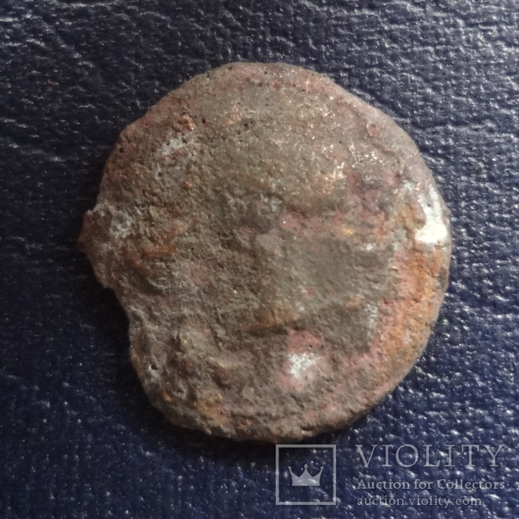 Монета Ольвии Орел на дельфине   (U.8.7)~