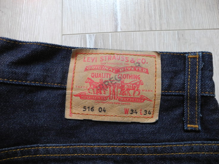 Джинсы Levis 516 34/34 ( НОВОЕ ), photo number 3