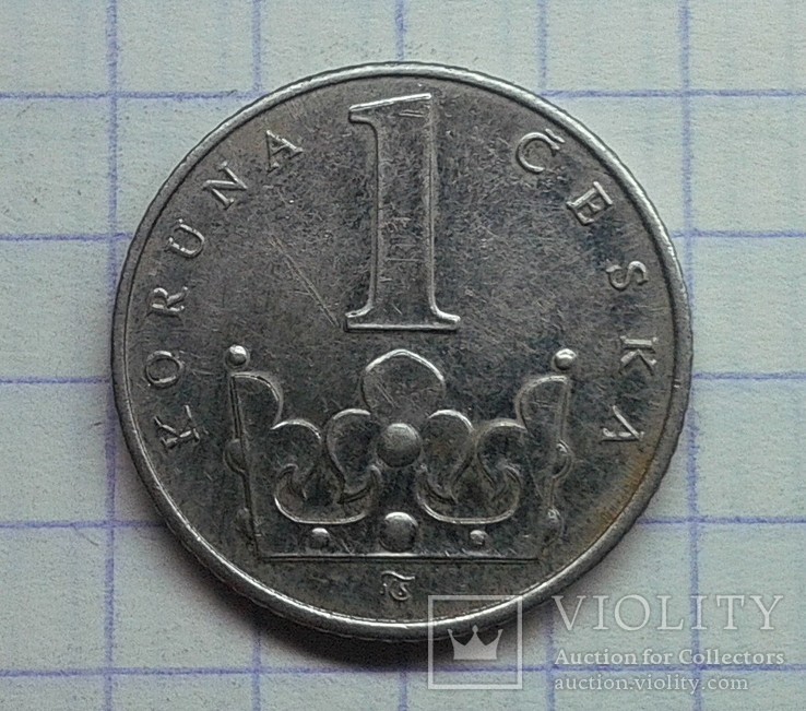 Чехия 1 крона 1993