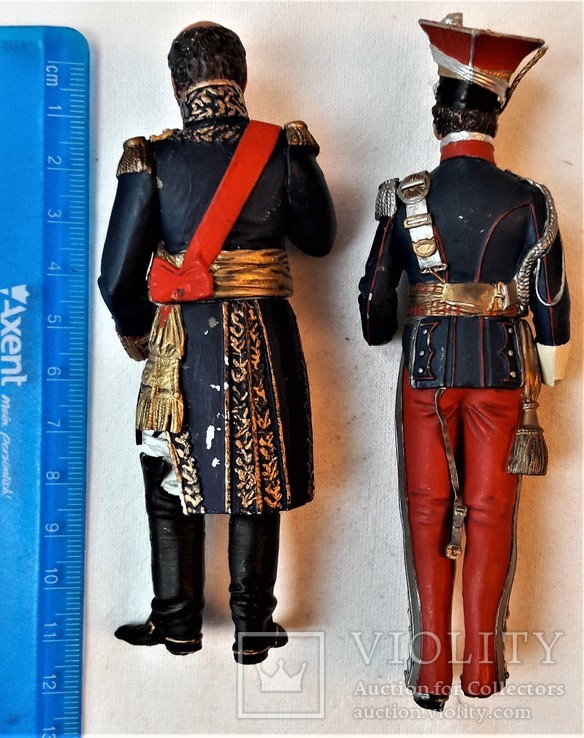 Коллекционные фигуры солдат армии Наполена, 12 см, 7 штук под реставрацию, фото №5