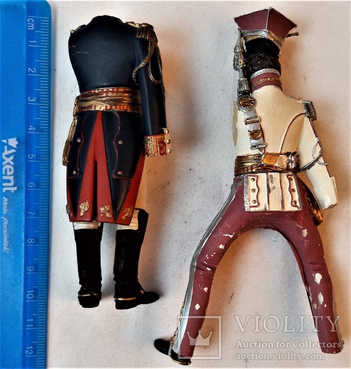 Коллекционные фигуры солдат армии Наполена, 12 см, 7 штук под реставрацию, фото №7