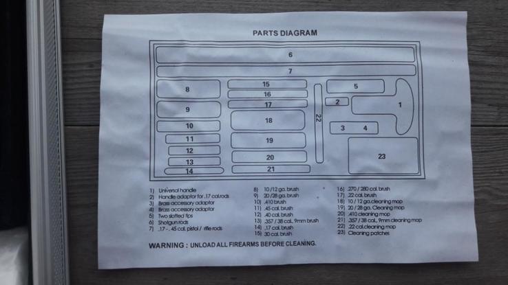 Набор для чистки оружия в кейсе, фото №4