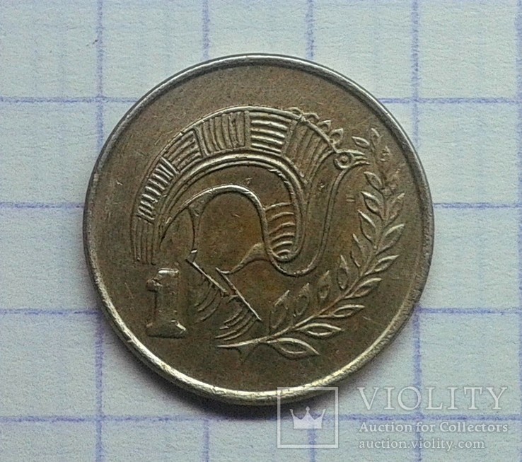 Кипр 1 цент 1993