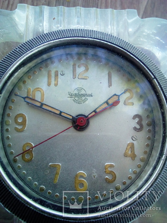 Настольные часы Челябинский часовой завод. 1951 г., фото №3