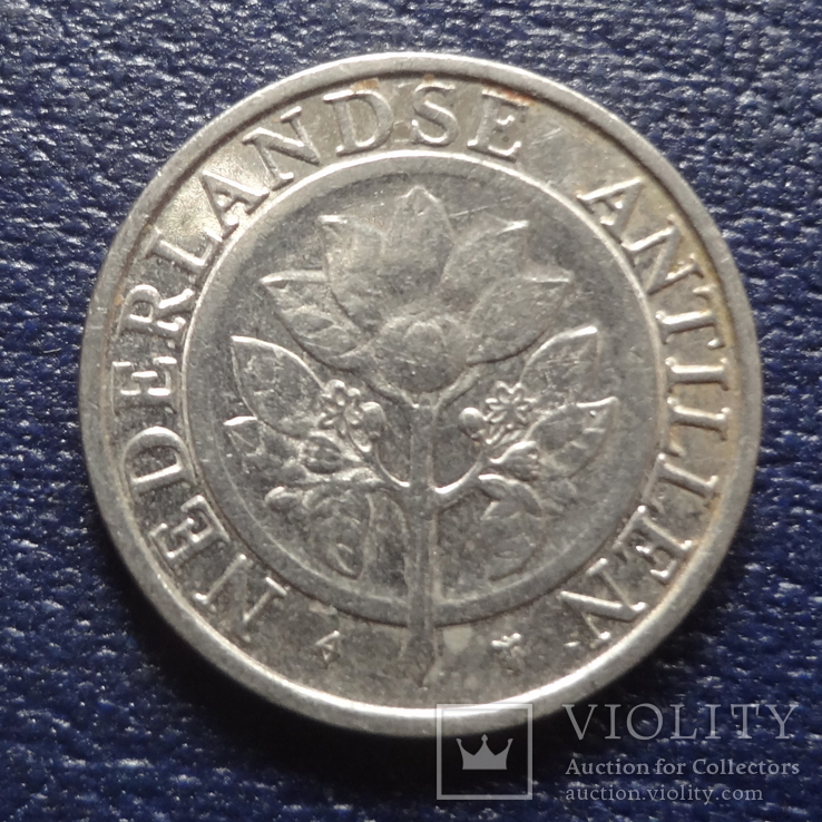 25 центов 1991 Нидерландские Антилы (N.5.5)~, фото №2