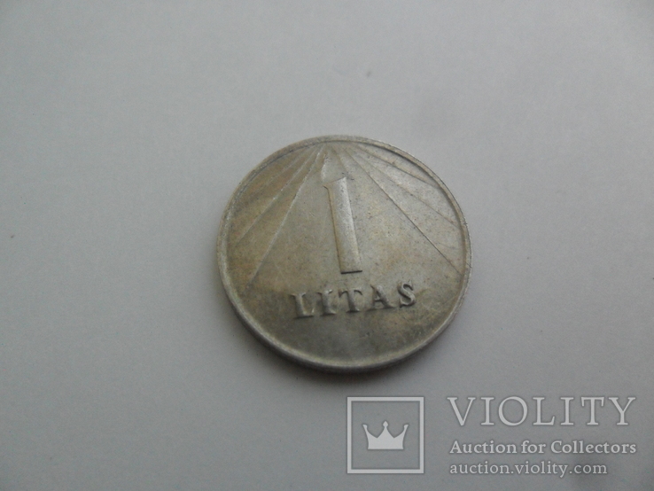 1 Лит ( Litas ) 1991г., фото №2