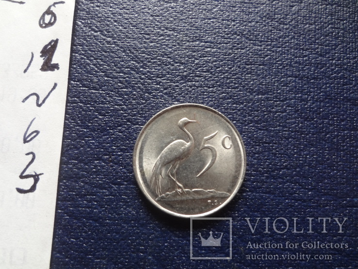 5 центов 1973 Африка (N.6.3)~, фото №4