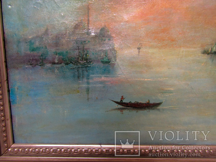 Картина "Венеция. XIX век"., фото №4