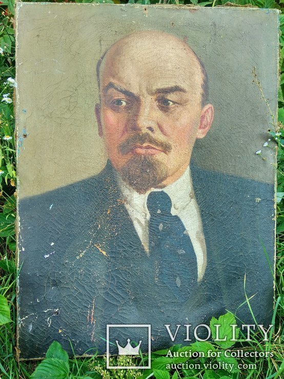 Портрет В. І. Леніна кабінетний 80Х60 см   В.И. Ленин