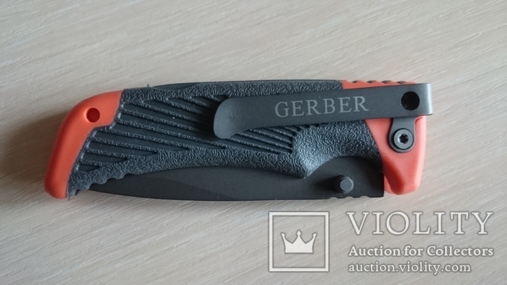Складной Нож Gerber с клипсой, реплика, производитель Китай., фото №5