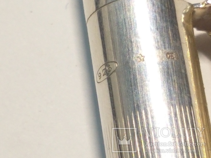 Срібний олівець Delta (в рідній коробці), фото №4