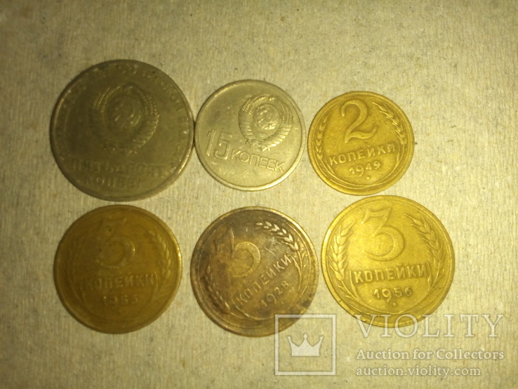Монети одним лотом, фото №2