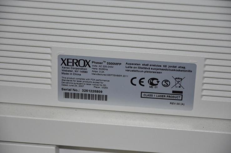 Лазерное МФУ Xerox Phaser 3300 MFP, фото №7