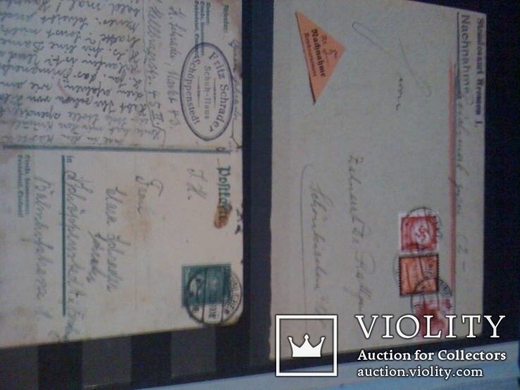 Открытки и конверты 3 Рейха прошедшие почту, фото №7