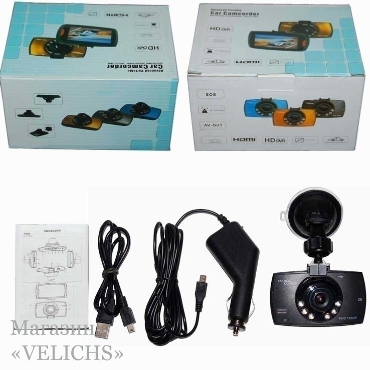 Автовидеорегистратор DVR G 30 Full HD, фото №7